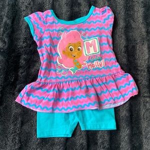 Toddler Girls’ Bubble Guppies Outfit